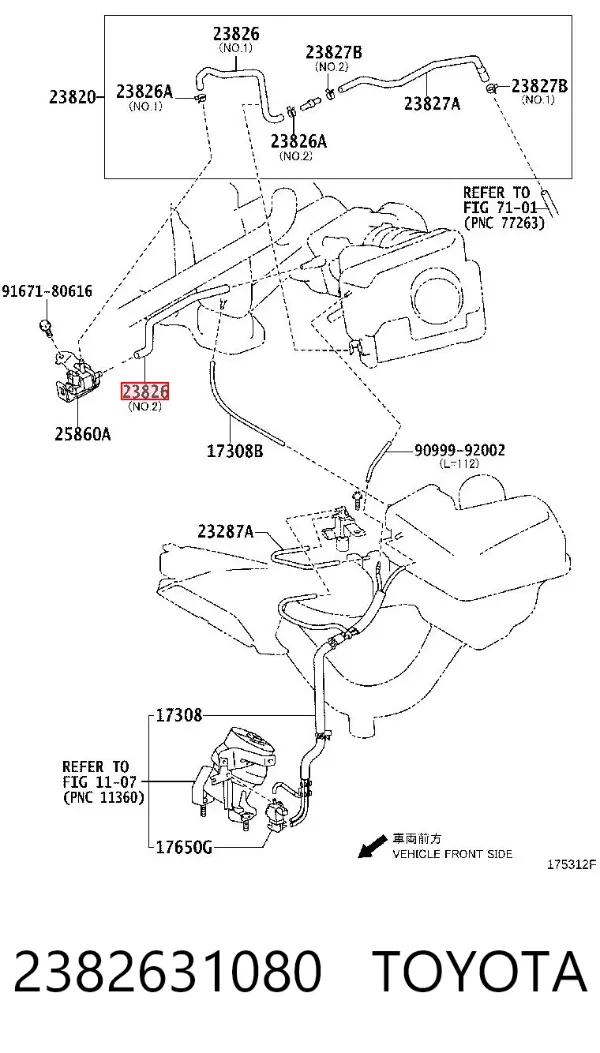  2382631080 Toyota