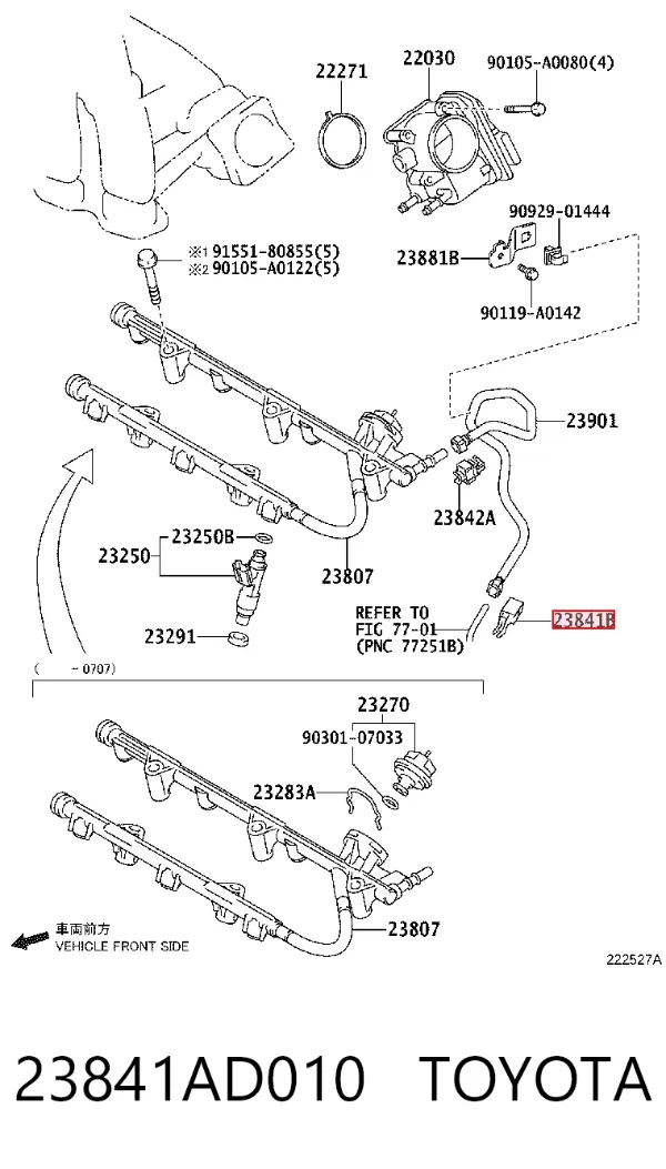  23841AD010 Toyota