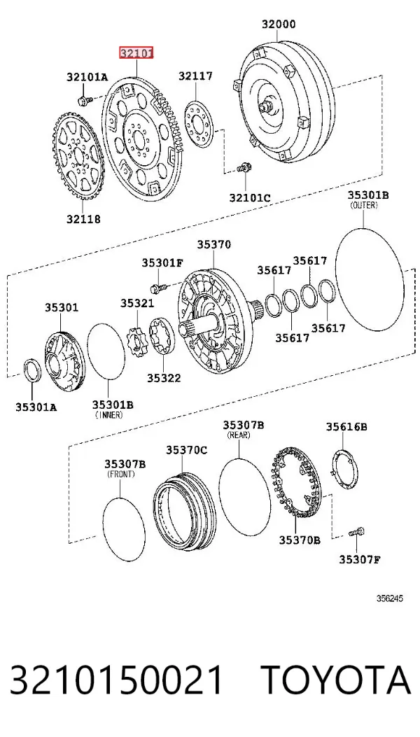  3210150021 Toyota