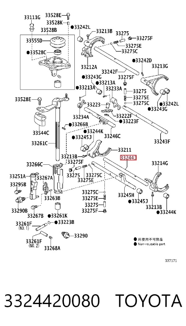  3324420080 Toyota