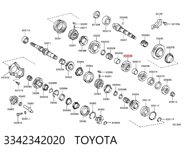  3342342020 Toyota