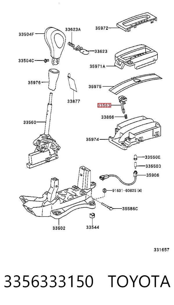  3356333150 Toyota