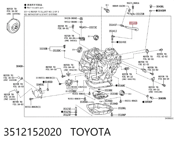  3512152020 Toyota