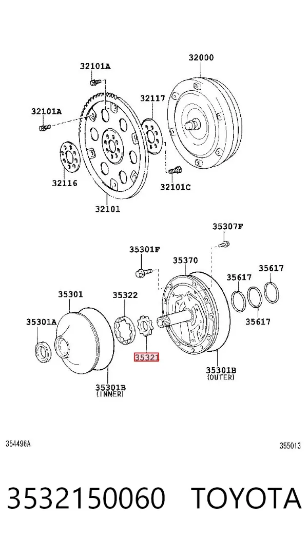  3532150060 Toyota