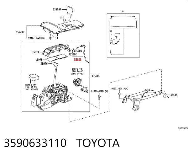  3590633110 Toyota