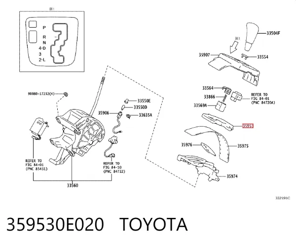  359530E020 Toyota