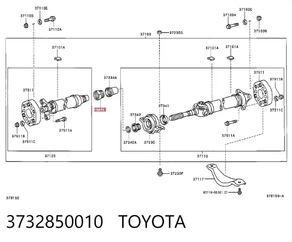  3732850010 Toyota