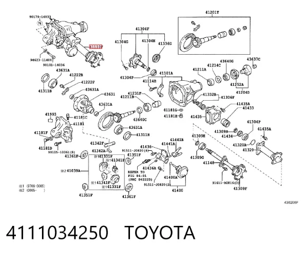  4111034250 Toyota