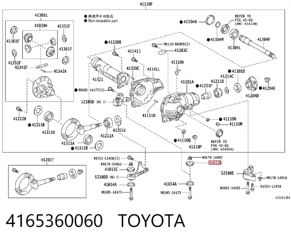  4165360060 Toyota