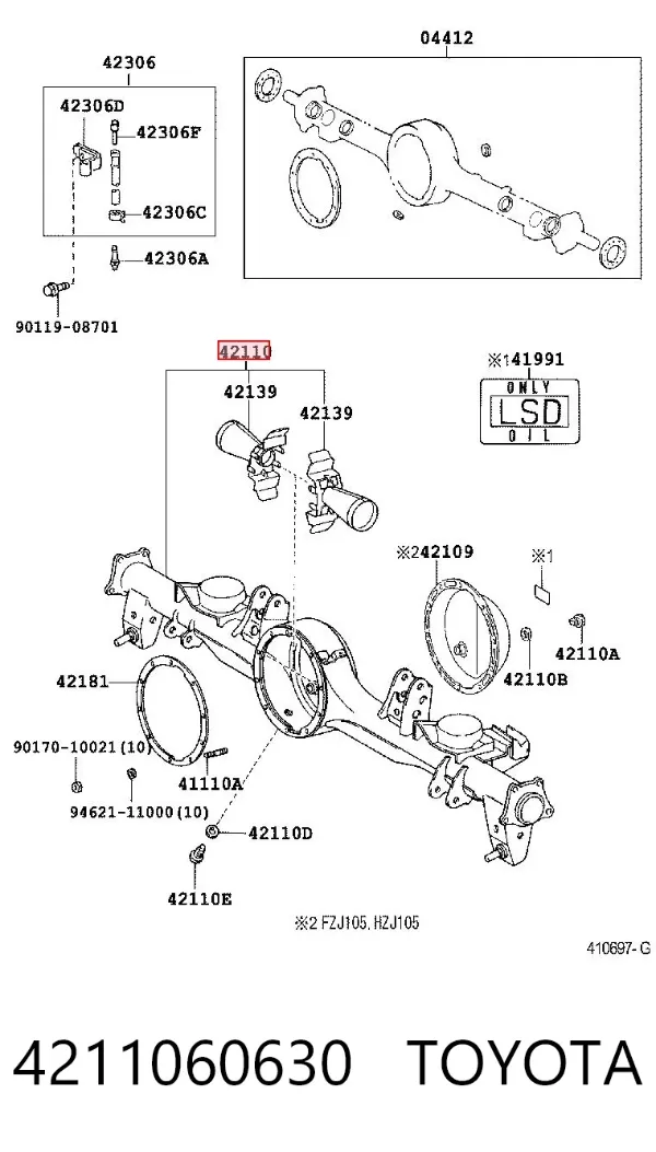  4211060630 Toyota