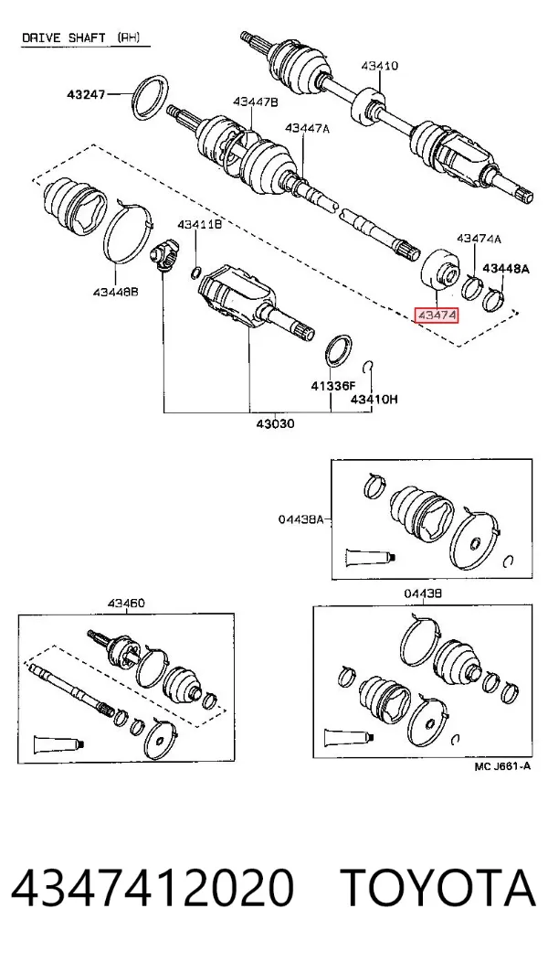  4347412020 Toyota
