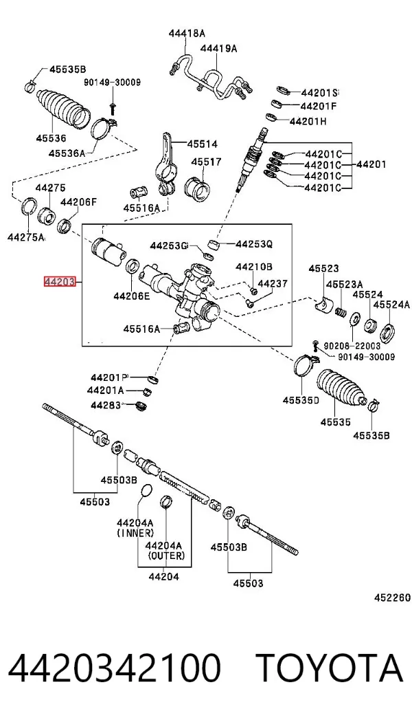  4420342100 Toyota