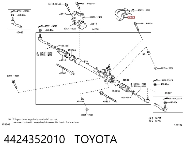  4424352010 Toyota