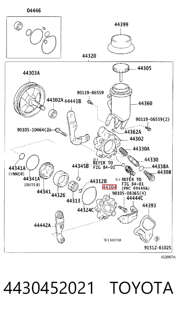  4430452021 Toyota