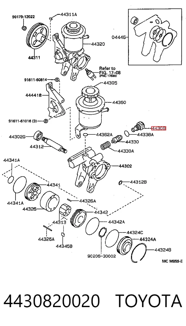  4430820020 Toyota