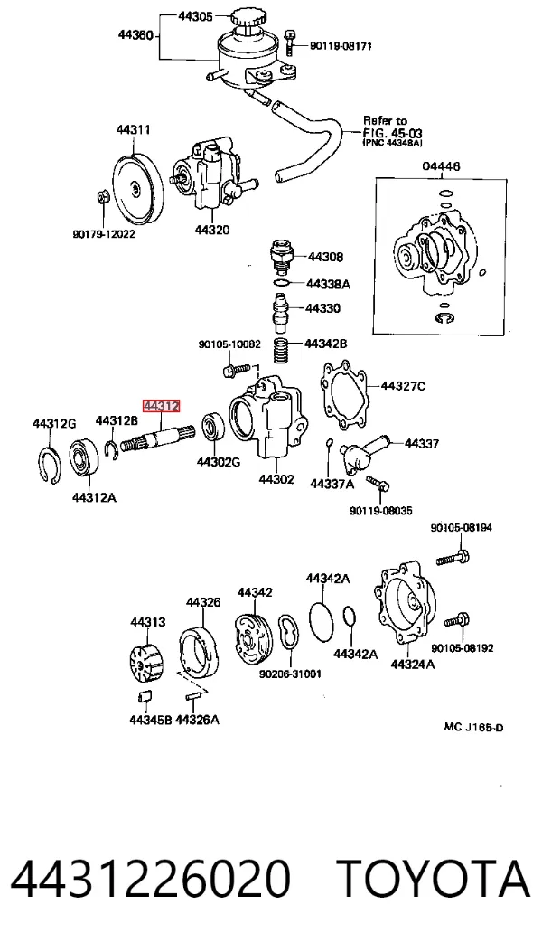  4431226020 Toyota