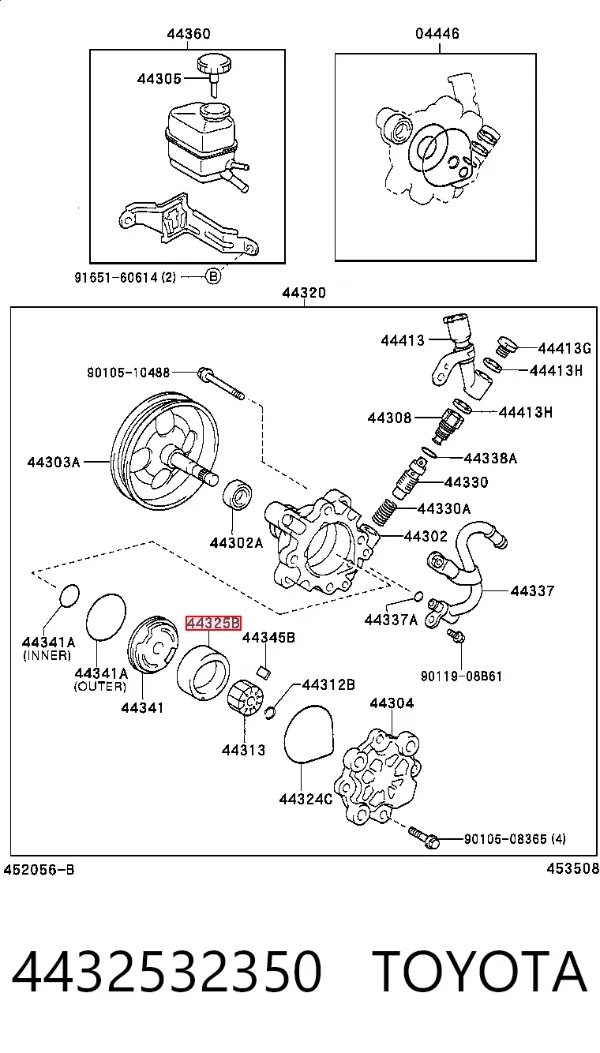 4432532350 Toyota