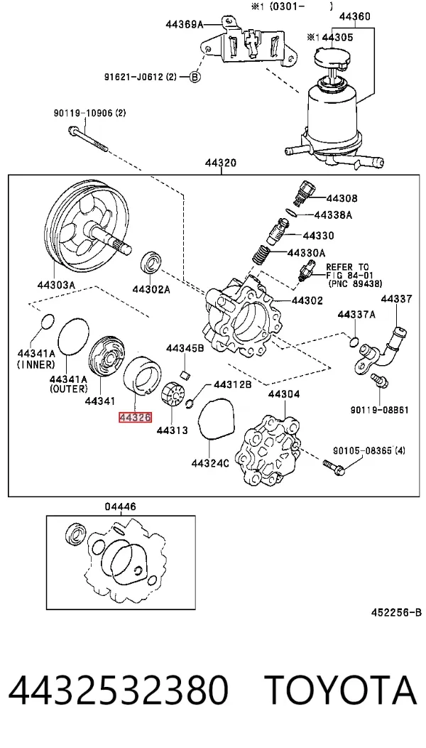  4432532380 Toyota