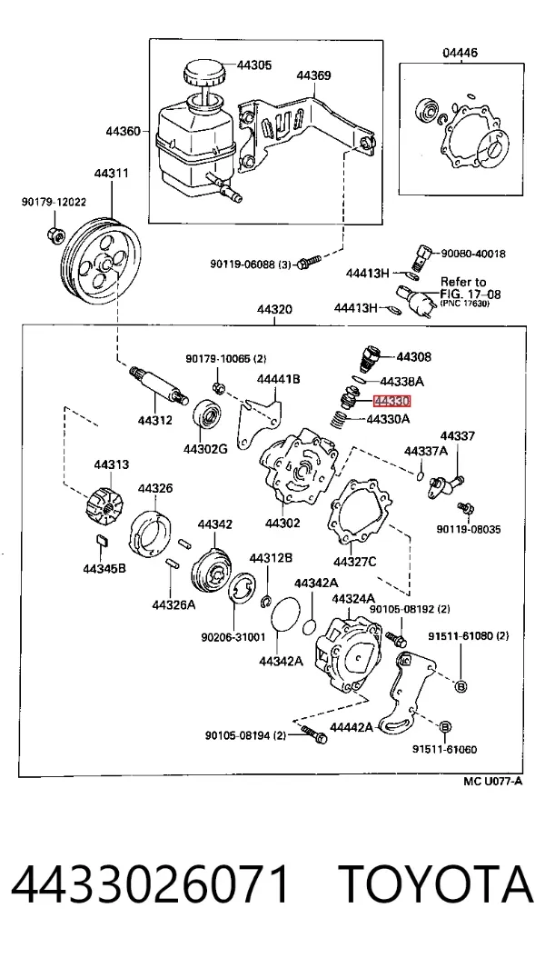  4433026071 Toyota