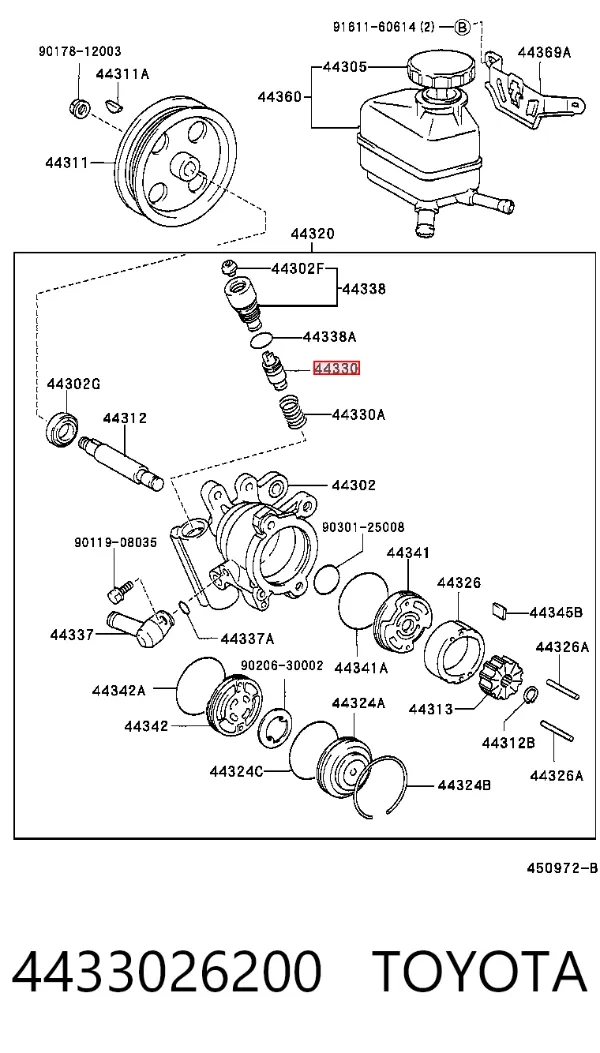  4433026200 Toyota