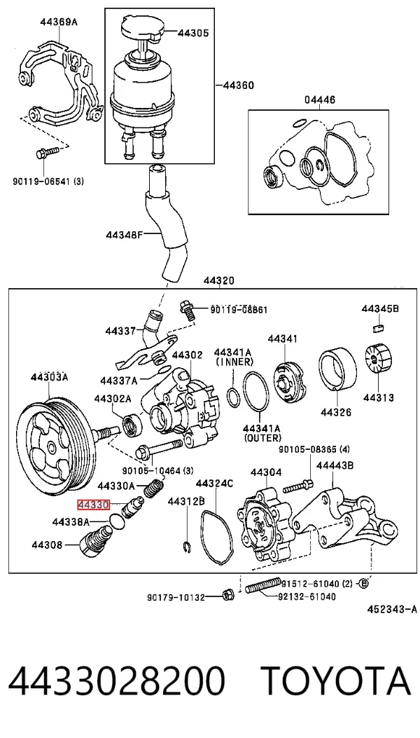  4433028200 Toyota