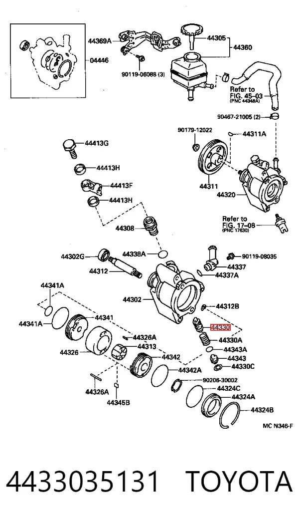  4433035131 Toyota
