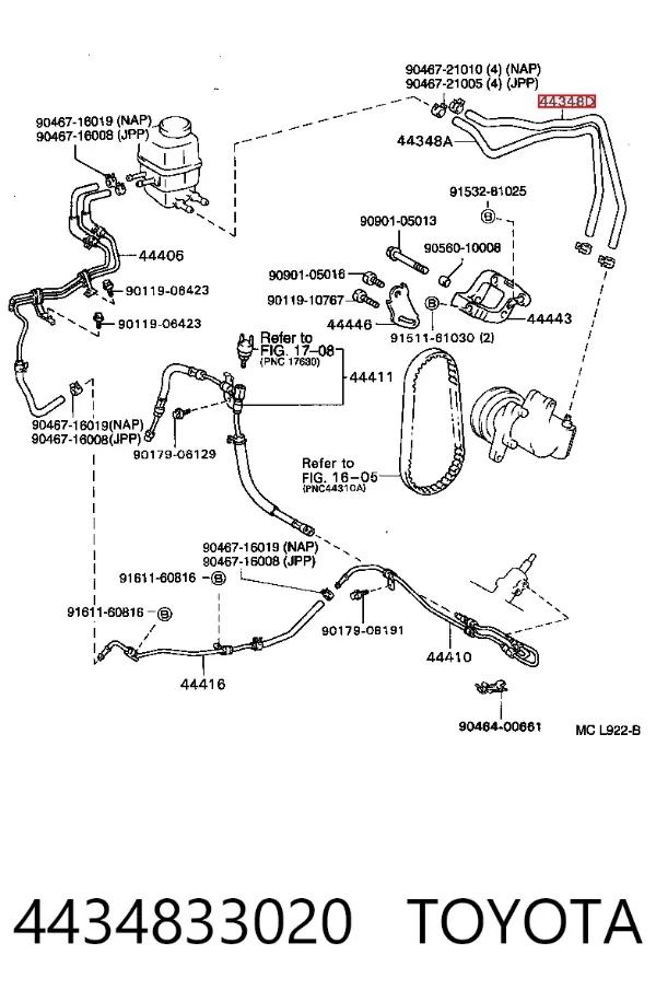  4434833020 Toyota