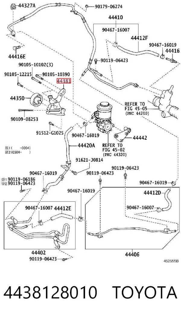  4438128010 Toyota
