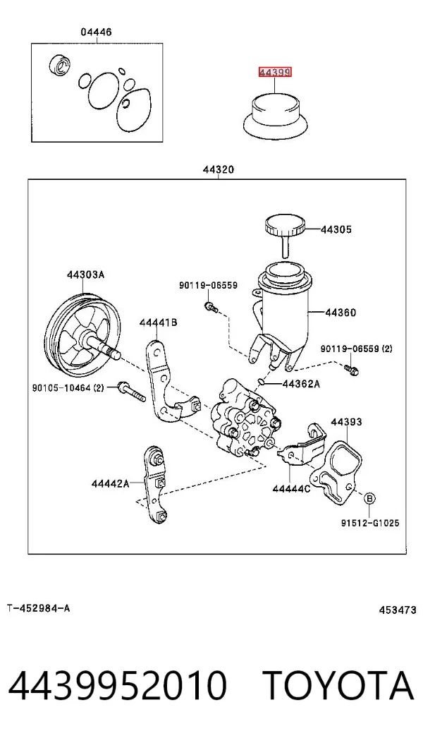  4439952010 Toyota