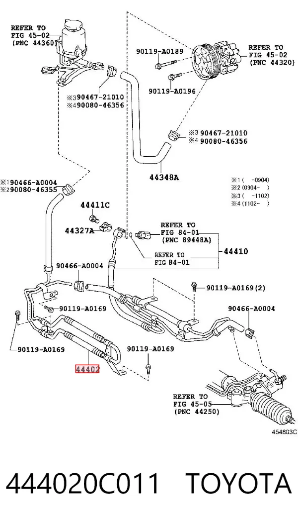 Радиатор ГУР 444020C011 Toyota