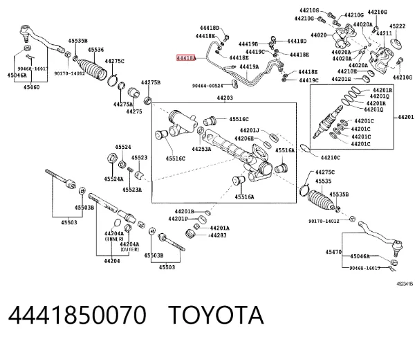  4441850070 Toyota