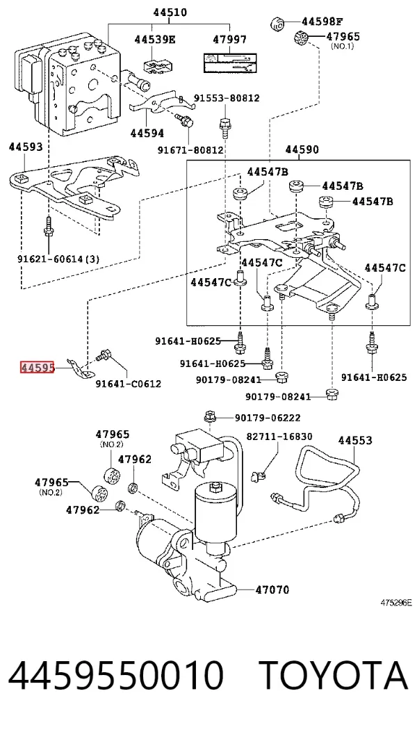  4459550010 Toyota