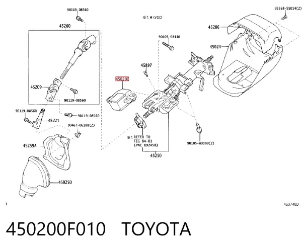  450200F010 Toyota