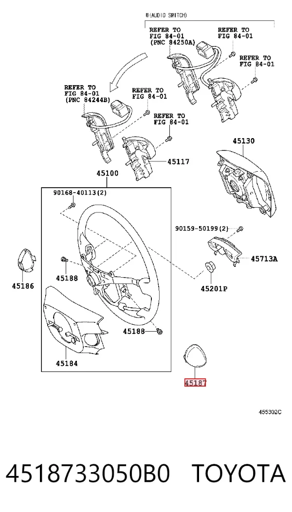  4518733050B0 Toyota
