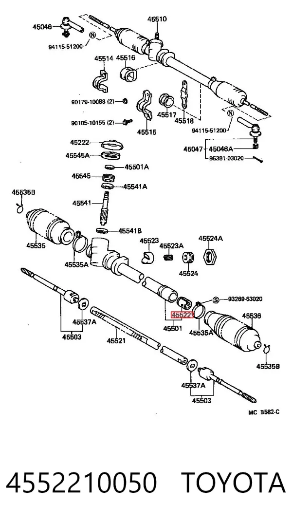  4552210050 Toyota