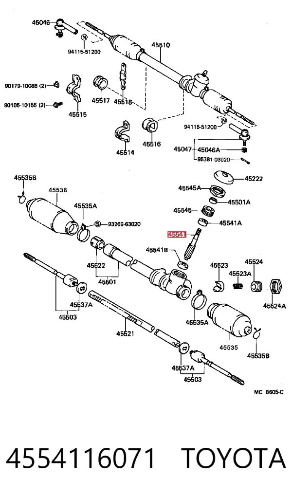  4554116071 Toyota