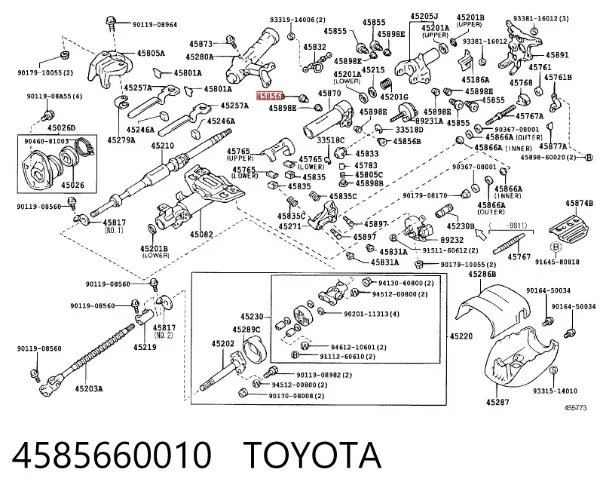  4585660010 Toyota