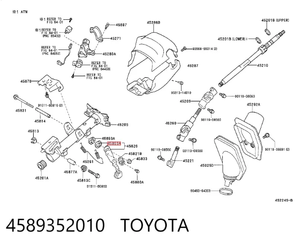  4589352010 Toyota