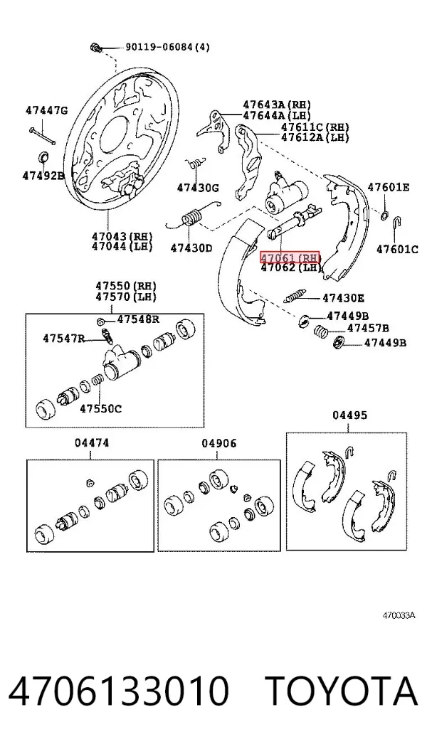  4706133010 Toyota