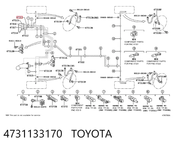  4731133170 Toyota