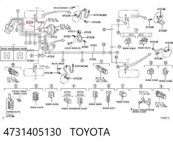  4731405130 Toyota