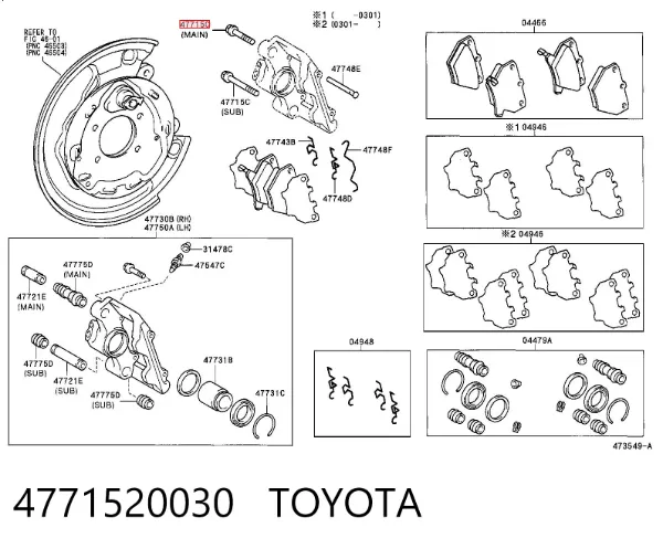  4771520030 Toyota