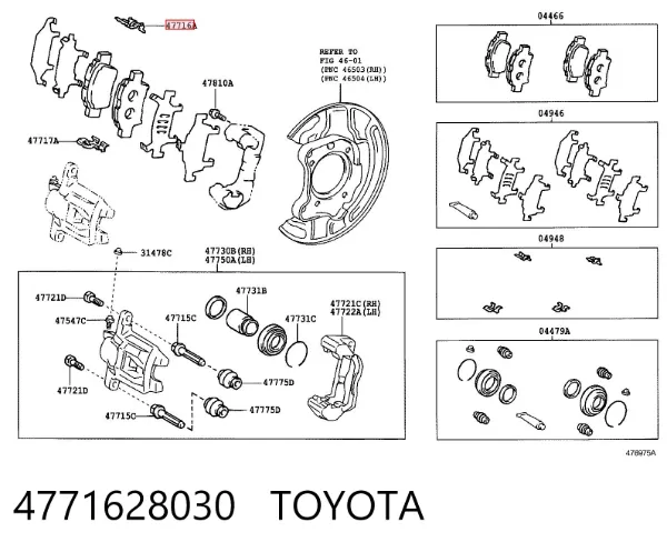  4771628030 Toyota