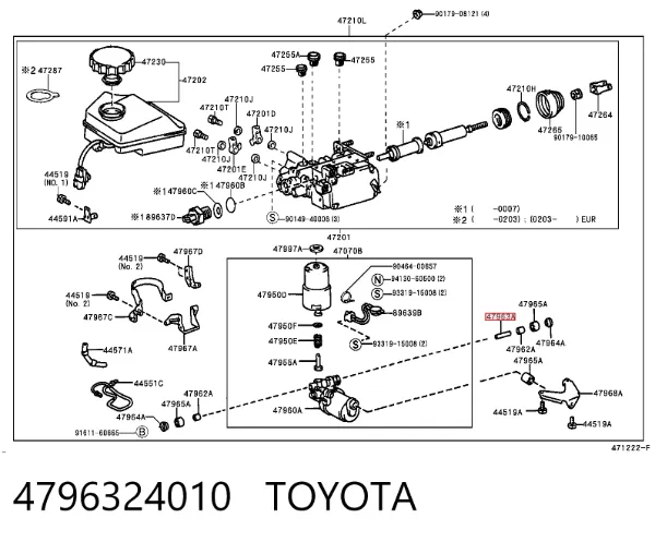  4796324010 Toyota
