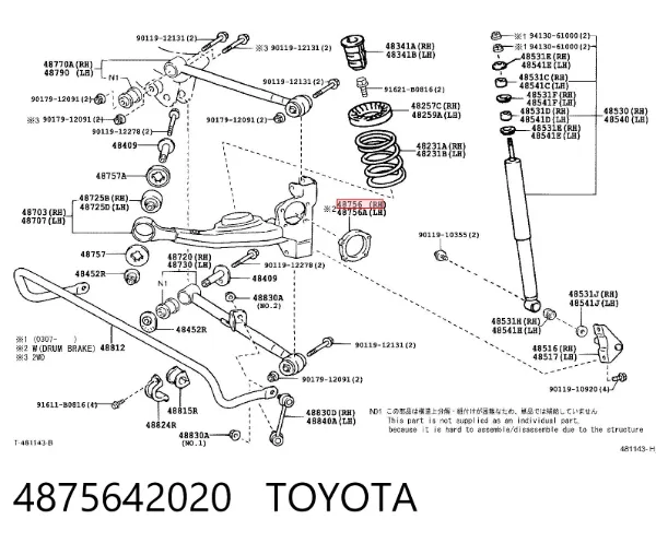  4875642020 Toyota