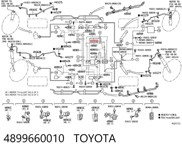  4899660010 Toyota