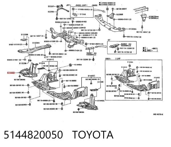  5144820050 Toyota