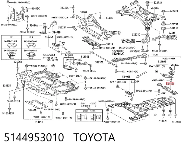  5144953010 Toyota