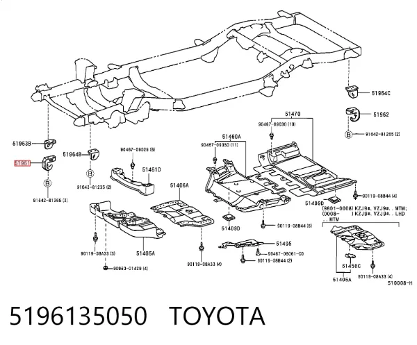  5196135050 Toyota