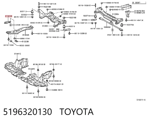  5196320130 Toyota